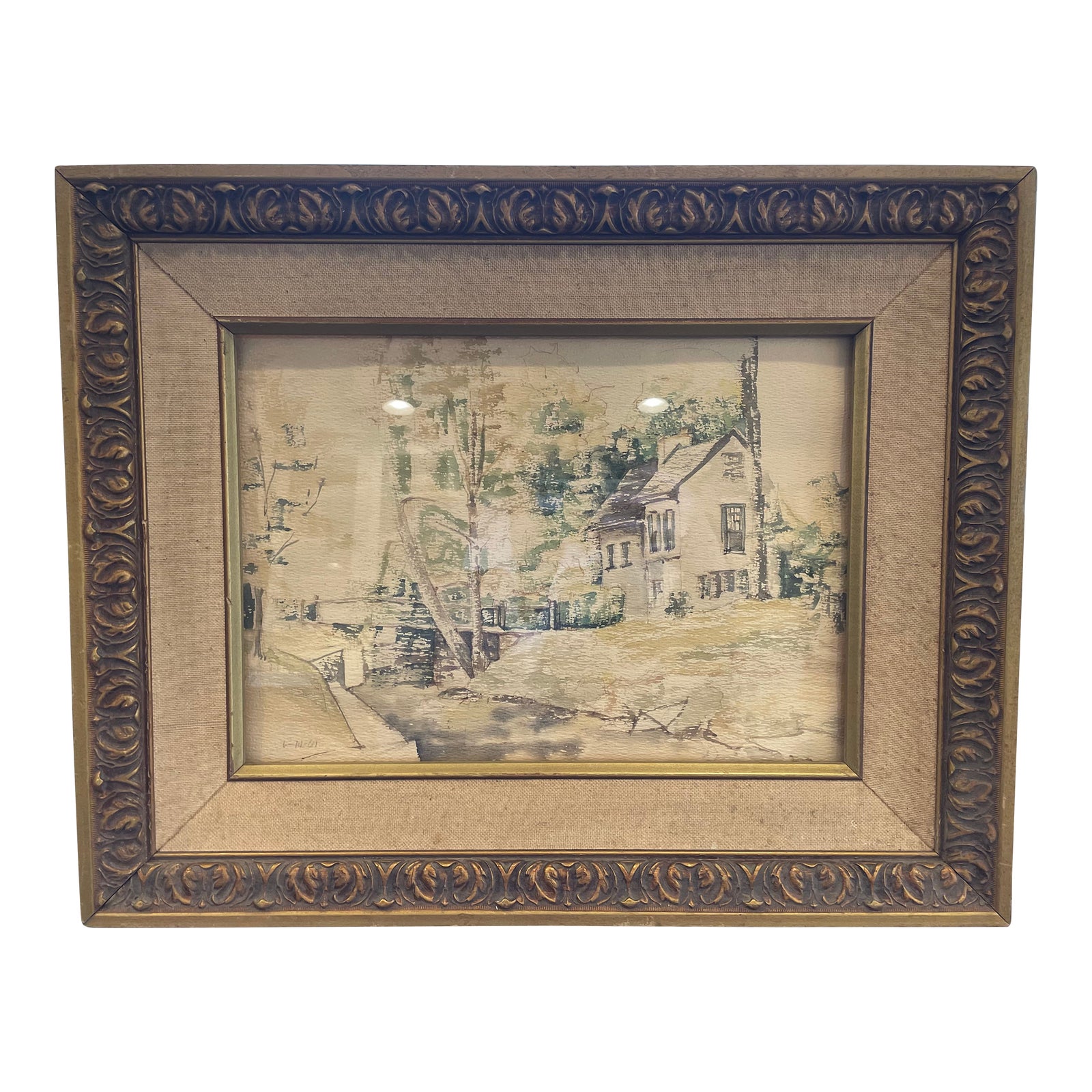 Bucks County Impressionist Watercolor