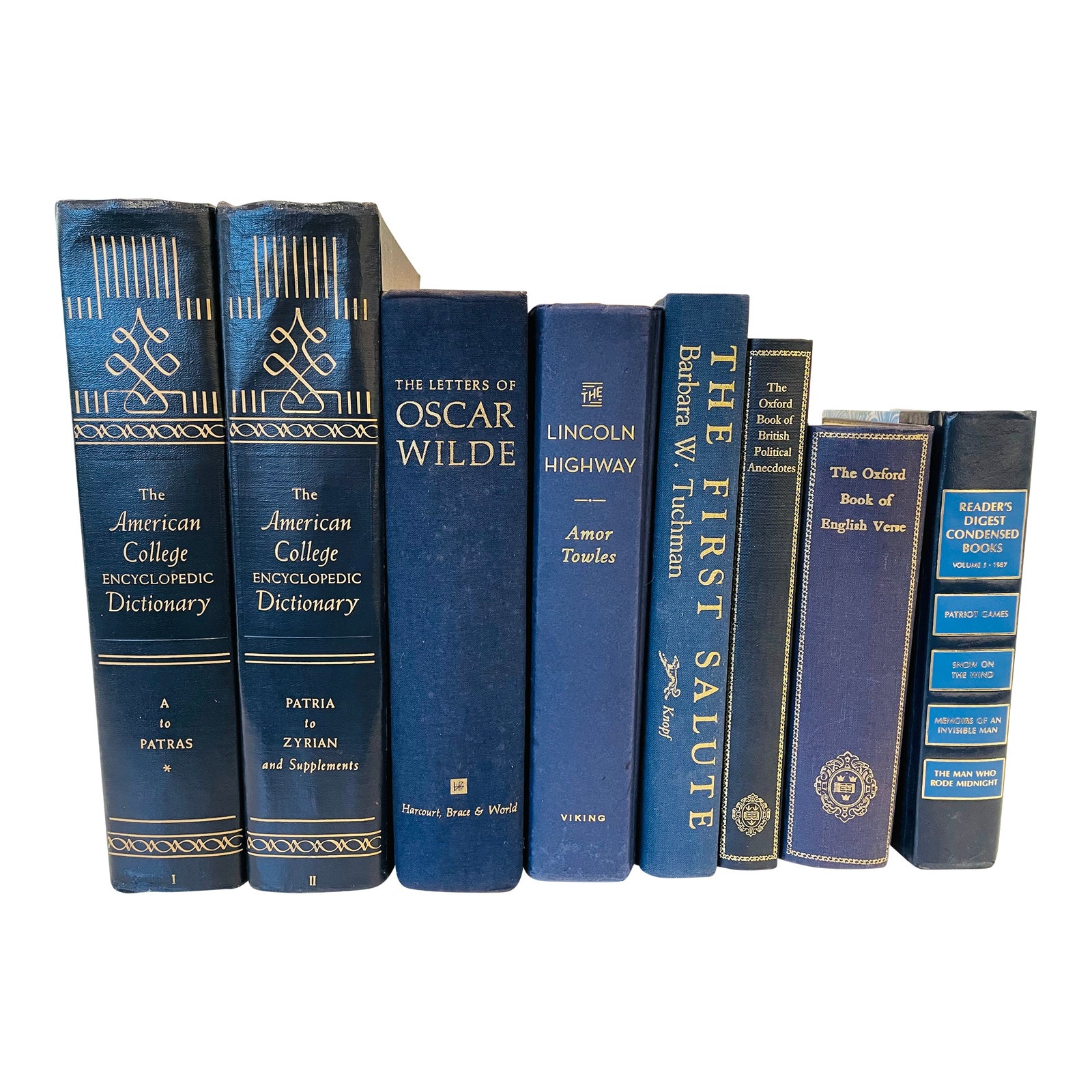 Navy & Gold Book Collection
